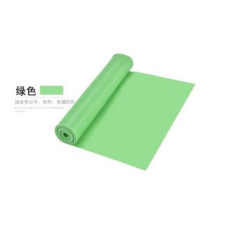 AV1情趣 瑜珈健身彈力帶 150cm拉力帶 阻力帶 瘦腿提臀訓練, 淺綠（如缺則顏色隨機）K001, 1個