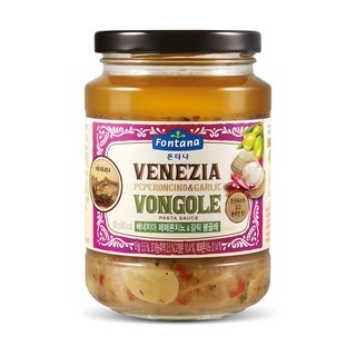 폰타나 베네치아 페페론치노&갈릭 봉골레 파스타소스, 430g, 1개