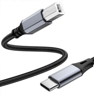 OTG-라이트닝 usb b 케이블 타입 B 미디 아이폰호환 13 아이패드호환용 컨트롤러 전자 음악 악기 드럼, USB C 2 M, 1개