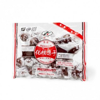 誠意樂活健康生活館 啟發 陳皮梅 /啟發 陳皮化核應子/啟發 化核話梅李條/ 啟發 甘草檸檬黃, 1個, 紅色-啟發-陳皮化核應子(400G/包)