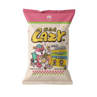 沙發馬鈴薯 嘗鮮包200g 無穀乾糧 Crazy嗨派 懶蟲 干貝雞肉 麵包蟲雞肉 純黑水虻 貓飼料 狗飼料, 1個, 貓 Lazy懶蟲｜麵包蟲雞肉