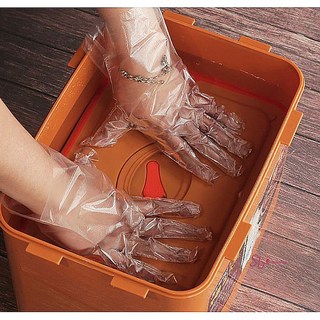 김치통 김장통 냉장고 대형 누름독 누름판 장아찌통 김칫독 돌국산 김치용기 누름통 황토누름uxg910, 1개