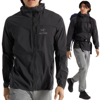 아크테릭스 25FW 스쿼미시 후디 맨 남자 기능성 경량 바람막이 윈드 방풍 자켓 등산 클라이밍 스키 러닝 아웃도어