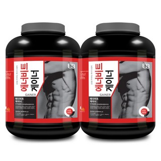 웨이테크 에너비트 게이너 WPC 단백질보충제 /벌크업 보충제, 4kg, 2개