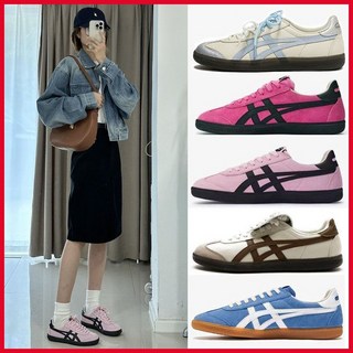 純原Tiger德訓TOKUTEN情侶休閒運動鞋透氣男女復古百搭板鞋