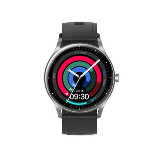 PEJE GPS 운동 건강 데이터 모니터링 블루투스 통화 스마트 워치, 검정색, 4.9cm, GPS + 블루투스