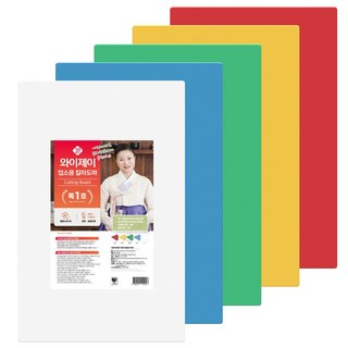 와이제이 업소용 위생도마 셰프도마, 1개, 녹색