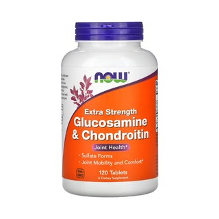나우푸드 글루코사민 및 콘드로이틴 엑스트라 스트렝스 120정, 1개