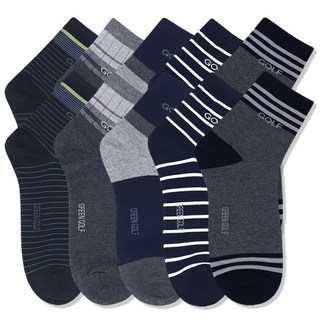 男款高爾夫羊毛襪 10雙