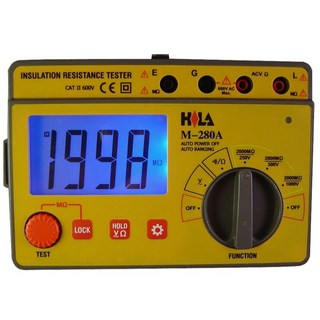 HILA 海碁 M-280A 數位絕緣高阻計, 1個