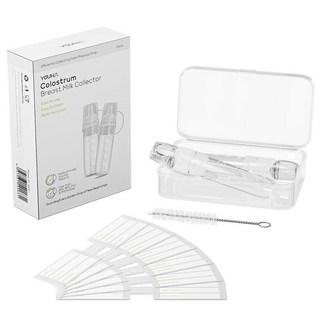 YOUHA 初乳收集器 母乳儲存器 矽膠材質 安全無毒 方便攜帶 多功能用途, 透明色, 2pcs