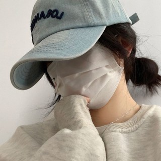 牛仔棒球帽女韓版百搭寬帽檐顯臉小鴨舌帽網紅日系軟頂大頭圍帽子
