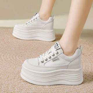 厚底休閒女鞋 內增高10cm 小白鞋 厚底松糕運動鞋 台灣出貨