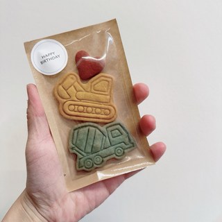 蔬果奶油餅乾 造型餅乾 點心 生日分享 幼稚園分享禮 糕餅, 1個, 數字8