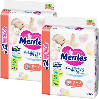 妙而舒 金緻柔點紙尿褲 粘黏型尿布, NB, 148張