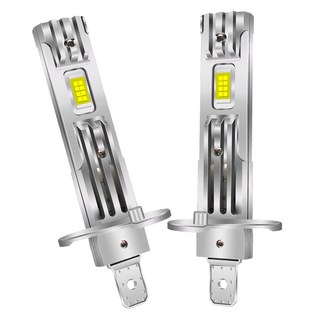 H1LED 전조등 헤드라이트 전구 Q7 하향등 상향등 헤드램프, H1, 1세트