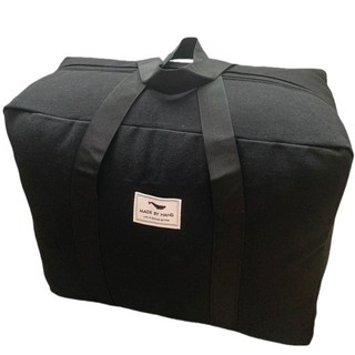 宿舍被子收納袋大容量搬家打包袋加厚帆布手提袋行李袋衣服整理袋, 卡其色【可-水-洗】,108升【72*50*30cm】, 1個