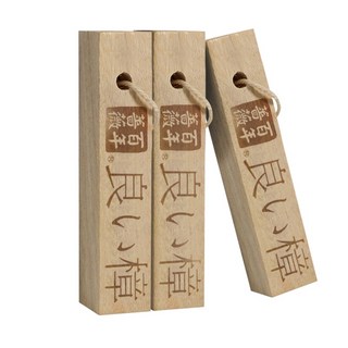 百年薔薇 樟木條3入 天然驅蟲防蛀 樟腦除臭 衣櫃抽屜適用, 1個, 香樟條3入