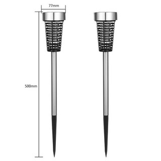 포충기 모기퇴치기 가정용 업소용 램프 4W 대형 실내 UV램프 포충등 무선 나방 날벌래, A타입 스텐 모기퇴치 램프 2개입