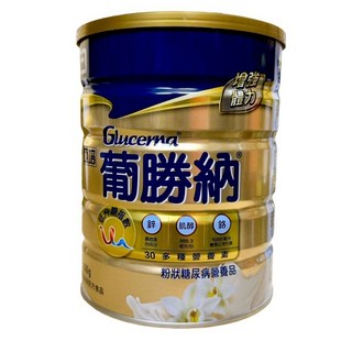 亞培Abbott 葡勝納三重強護糖尿病適用粉狀配方850g 香草口味 營養補充品, 1個, 亞培葡勝納奶粉/新包裝800g