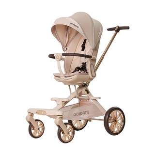 올보르 앨빈 트라이크 유모카 기내반입 휴대용 유모차, 디럭스 샴페인, 1개