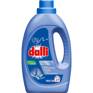 dalli SPORT + OUTDOOR 運動洗衣精 除臭 深層清潔 溫和護纖, 藍-運動機能#4211, 1個