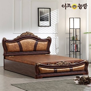 이조농방 확장형황토볼 퀸침대 로얄크라운, 단품