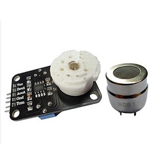 【台灣物聯科技】 MG811 CO2 二氧化碳感測器模組 MG811 電壓型 0-2V 模擬電壓輸出, 1個, 含稅