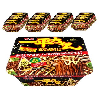 明星食品 一平夜店炒麵 芥末美乃滋風味 135g, 24入