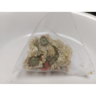 台灣產菊花枸杞決明子茶包 5克x15入 明目養生防疫三角立體茶包, 1個, 單包裝