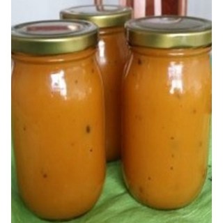 手工濃縮純黃金百香果醬 無添加防腐劑、色素、香精 500g, 1個