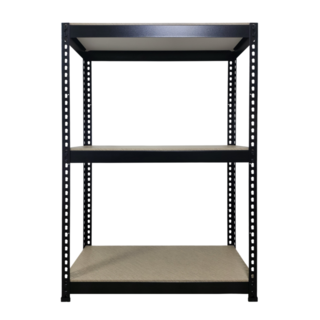 울트라랙 3단 블랙 철제선반 경량랙 무볼트 조립식 앵글 선반 베란다 펜트리 선반장 창고 수납 다용도 스텐드선반 가구선반