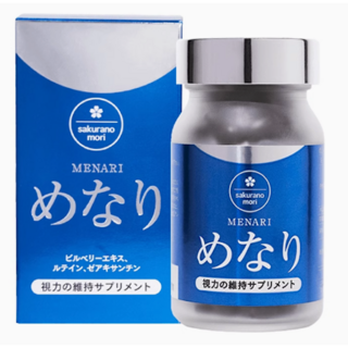 Sakuranomori 目力 山桑子萃取物 葉黃素 玉米黃素, 1個, 60錠