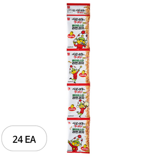 베이비스타 라면과자 오리지널, 20g, 24개