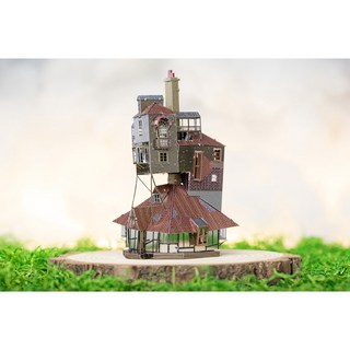 MARS益智玩具 哈利波特--衛斯理房子 3D立體金屬拼圖-創意DIY金屬模型-拼酷-蝕刻片, 1個