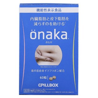 PILLBOX Onaka葛花萃取孅萃錠, 1個, 60顆