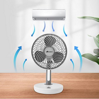 (정품)무소음 탁상용 선풍기 회전 각도조절 스탠드, DORA-FAN