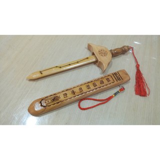 桃花木七星劍 黑曜貔貅手鍊