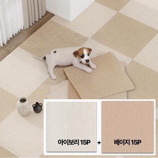 멜로우샵 30P 미끄럼방지 흡착식 조각 매트 반려동물 놀이방 층간소음