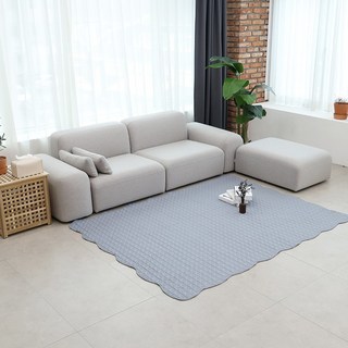 미조데코 먼지없는 워셔블 향균 침대패드 겸 카페트