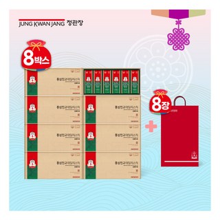 [정관장] [8박스] 홍삼진고 데일리스틱 (10g*30포*8박스), 2.4kg, 1세트