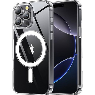 아이엔조이 아이폰 갤럭시 S 초강력 젤리 하드 투명 마그네틱 맥세이프 휴대폰 케이스 INJ-MSC01