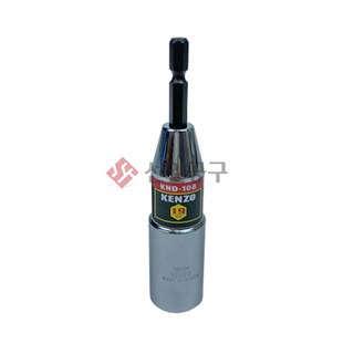 겐조 육각 롱 비트소켓 KND-108 19mm, 1개