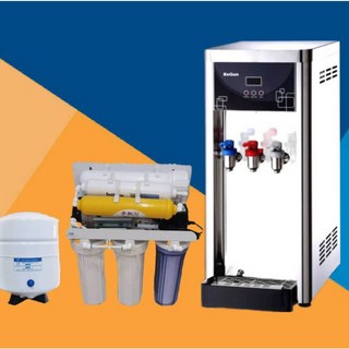 博群BQ-971桌上型冰溫熱飲水機，六道RO逆滲透，即時冰溫熱水，智能觸控，安全節能, BQ-971三溫