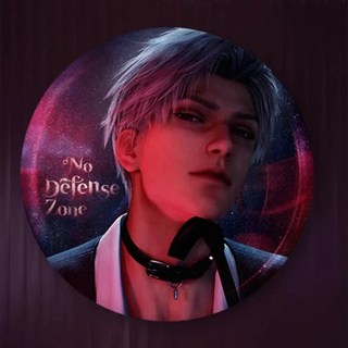 戀與深空 KFC 聯名徽章組合 沈星回 黎深 祁煜 秦徹, 1個, 徹-心訴輕語正品不包官暇