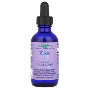 Eidon Mineral Supplements 아이돈 미네럴 보충제 이온 미네럴 아연 액체농축 2온스, 1개, 60ml
