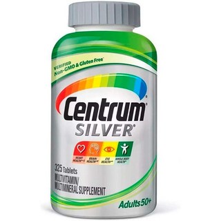 센트룸 Silver Adults 50+ Multivitamin 타블렛, 1개, 325정
