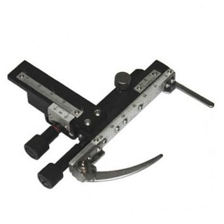 현미경받침대 실험 현미경 스테이지 조작 부품 악세사리 샘플관찰 정밀조정