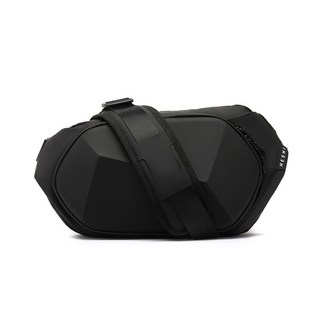 satrbuysell TW 硬殼包 休閒斜跨包 側背包 機行包 肩背包 胸包 硬殼休閒包 單肩硬殼背包 塑型包, 硬殼包-03黑色