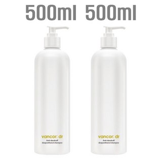 닥터 반코르 건성 두피케어 덱스판테놀 비듬샴푸 4개 탈모케어 천연 화장품, 1L, 5개